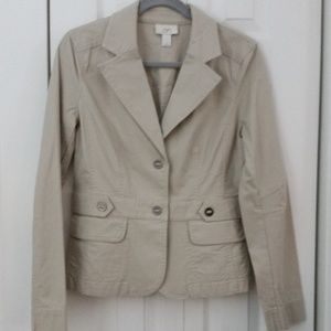 LOFT Vintage Twill Khaki Jacket